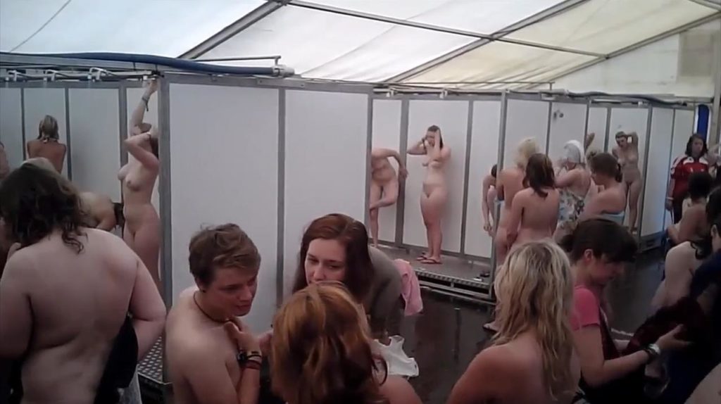 public shower voyeur festival
